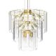 Pendule, Lustre suspendate - Lustra suspendata moderna Nira auriu