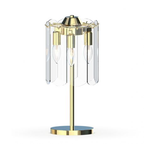 Veioze - Veioza, Lampa de masa moderna Nira auriu