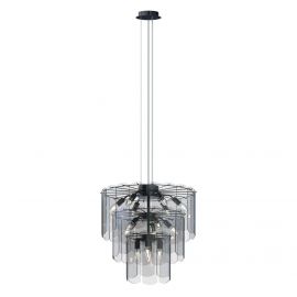 Pendule, Lustre suspendate - Lustra suspendata moderna Nira negru