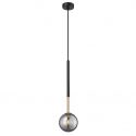 Pendul, Lustra suspendata moderna Arcturus negru/ auriu