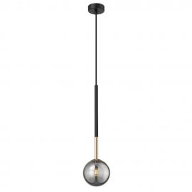 Pendul, Lustra suspendata moderna Arcturus negru/ auriu