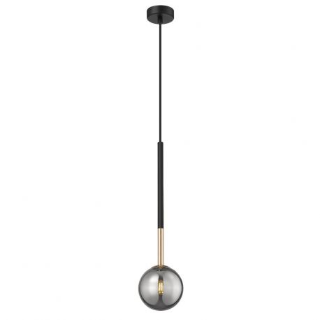 Pendule, Lustre suspendate - Pendul, Lustra suspendata moderna Arcturus negru/ auriu