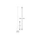 Pendule, Lustre suspendate - Pendul, Lustra suspendata moderna Arcturus negru/ auriu