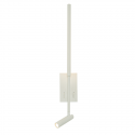 Aplica LED de perete stil minimalist Mija alba