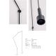 Pendule, Lustre suspendate - Aplica de perete tip pendul LED stil minimalist Olja
