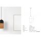 Pendule, Lustre suspendate - Lustra/pendul design decorativ natural Paper D-18cm