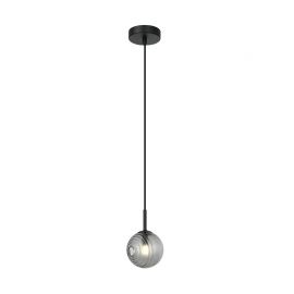 Pendule, Lustre suspendate - Pendul design decorativ Iris D-12,5cm fumuriu