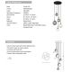 Pendule, Lustre suspendate - Lustra suspendata design decorativ Iris D-45cm