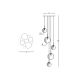 Pendule, Lustre suspendate - Lustra suspendata design decorativ Iris D-45cm