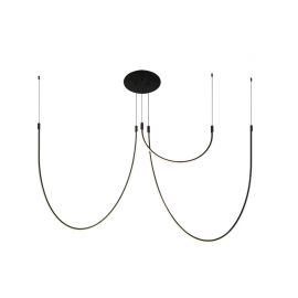 Pendule, Lustre suspendate - Lustra LED design decorativ modern Tube II L-160cm