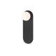Aplice, corpuri de iluminat pentru pereti - Aplica de perete moderna stil minimalist Fely negru