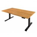 Birou cu inaltime reglabila electrica Oak Desk 160cm