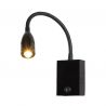 Aplica cu spot LED stil minimalist Hotel negru