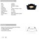 Iluminat pentru baie - Spot incastrabil pentru baie IP65 Astrid GU10 negru