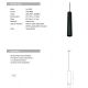 Pendule, Lustre suspendate - Pendul cu Spot stil minimalist GU10 Tube negru