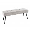Bancheta tapitata design modern Boutique 100cm, champagner greige