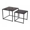 Set de 2 masute design industrial Slim Line