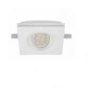 Spot incastrabil tavan Gypsum alb