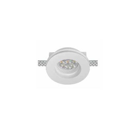 Spoturi tavan fals - Spot incastrabil tavan Gypsum alb