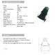 Spoturi tavan fals - Spot LED incastrabil Trimless negru 6W 3000K