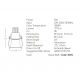 Spoturi tavan fals - Spot LED incastrabil Trimless negru 6W 3000K