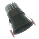 Spot LED incastrabil Trimless negru 10W 3000K