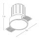 Spoturi tavan fals - Spot LED incastrabil Trimless negru 15W 3000K