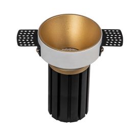 Spoturi tavan fals - Spot LED incastrabil Trimless auriu mat 15W 3000K