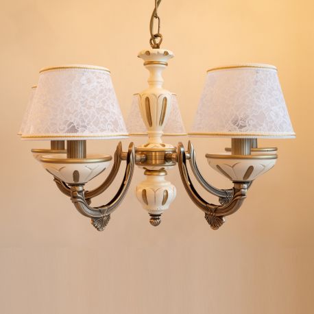 Candelabre, Lustre - Candelabru cu 5 brate design italian 7040
