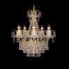 Candelabru cristal cu 6 brate Bohemia, 48cm