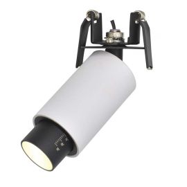 Spoturi tavan fals - Corp incastrabil LED Zoomable Spot alb/negru