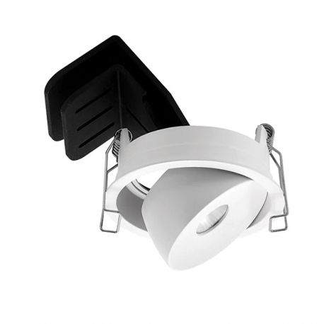 Spoturi tavan fals - Spot LED reglabil Trimless 9W 3000K alb
