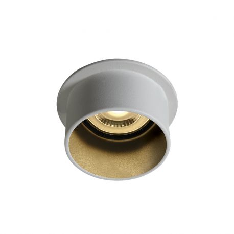 Spoturi tavan fals - Spot incastrabil GU10 Chuck alb/negru