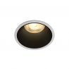 Spot incastrabil GU10 Chuck II alb/negru