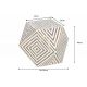 Masute Living - Masuta auxiliara design unicat Bone Inlay 60cm
