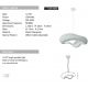 Pendule, Lustre suspendate - Lustra/Pendul design modern decorativ FIBERGLASS 60cm