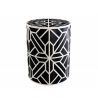 Masuta auxiliara design unicat Bone Inlay 45cm