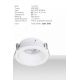 Spoturi tavan fals - Spot incastrabil GU10 Iria D-7,4cm