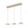 Lustra LED suspendata iluminat ambiental TEIDE khaki