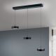 Pendule, Lustre suspendate - Lustra LED suspendata iluminat ambiental TEIDE negru