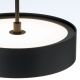 Pendule, Lustre suspendate - Lustra LED suspendata iluminat ambiental TEIDE negru