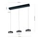 Pendule, Lustre suspendate - Lustra LED suspendata iluminat ambiental TEIDE negru
