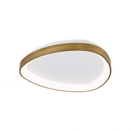 Plafoniere - Plafonira LED design modern slim CHARLIE patina D-45cm