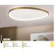 Plafoniere - Plafonira LED design modern slim CHARLIE patina D-45cm
