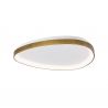Plafonira LED design modern slim CHARLIE patina D-65cm