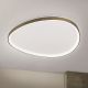 Plafoniere - Plafonira LED XXL design modern slim CHARLIE patina D-80cm
