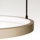 Pendule, Lustre suspendate - Lustra LED suspendata cu 3 inele SPHERE aurie