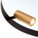 Pendule, Lustre suspendate - Lustra LED suspendata cu 3 spoturi BERLIN negru/auriu