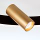 Lustre aplicate - Lustra LED aplicata cu 3 spoturi BERLIN negru/auriu