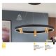 Lustre aplicate - Lustra LED aplicata cu 3 spoturi BERLIN negru/auriu
